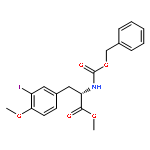 L-Tyrosine, 3-iodo-O-methyl-N-[(phenylmethoxy)carbonyl]-, methyl ester