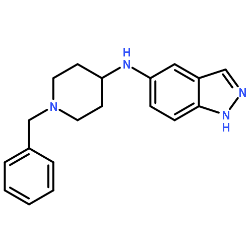 1H-Indazol-5-amine, N-[1-(phenylmethyl)-4-piperidinyl]-