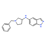 1H-Indazol-5-amine, N-[1-(phenylmethyl)-3-pyrrolidinyl]-