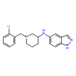 1H-Indazol-5-amine, N-[1-[(2-chlorophenyl)methyl]-3-piperidinyl]-