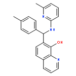 7-[(6-Methyl-pyridin-2-ylamino)-p-tolyl-methyl]-quinolin-8-ol