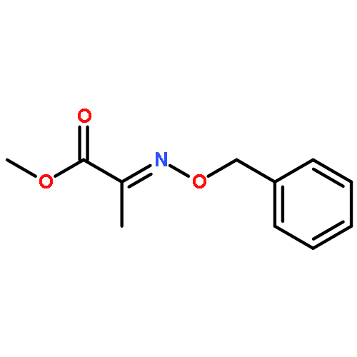 Propanoic acid, 2-[(phenylmethoxy)imino]-, methyl ester