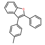 Benzofuran, 3-(4-methylphenyl)-2-phenyl-