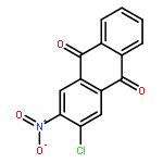 9,10-Anthracenedione, 2-chloro-3-nitro-