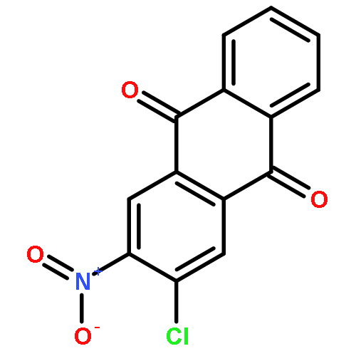 9,10-Anthracenedione, 2-chloro-3-nitro-