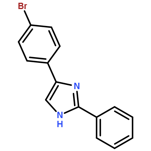 1H-Imidazole, 4-(4-bromophenyl)-2-phenyl-