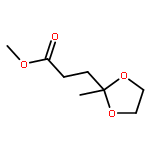 1,3-Dioxolane-2-propanoic acid, 2-methyl-, methyl ester