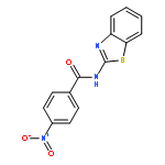 N-(1,3-BENZOTHIAZOL-2-YL)-4-NITROBENZAMIDE 