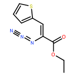 ethyl 2-azido-3-(thiophen-2-yl)acrylate