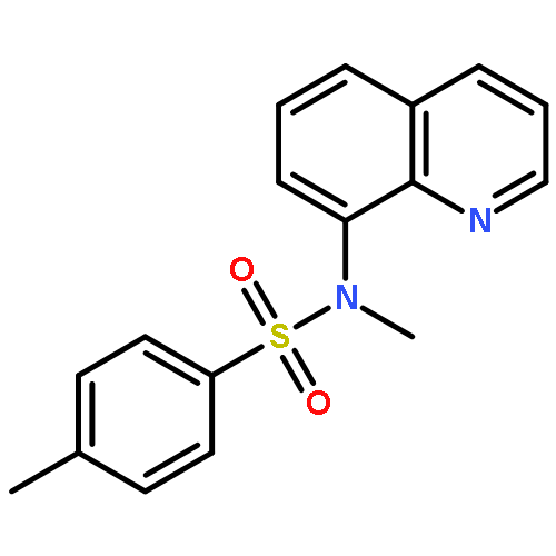 Benzenesulfonamide, N,4-dimethyl-N-8-quinolinyl-