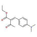 Butanoic acid, 2-[[4-(dimethylamino)phenyl]methylene]-3-oxo-, ethylester