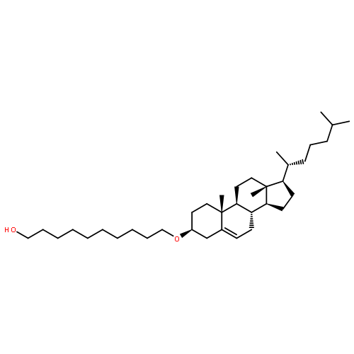 1-Decanol, 10-[(3b)-cholest-5-en-3-yloxy]-