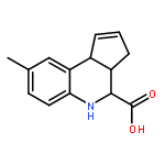 <br>8-Methyl-3a,4,5,9b-tetrahydro-3 H -cyclopenta[ c ]quinoline-4-carboxylic ac id