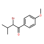 1-Butanone, 2-bromo-1-(4-methoxyphenyl)-3-methyl-