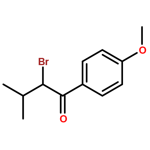 1-Butanone, 2-bromo-1-(4-methoxyphenyl)-3-methyl-