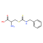 L-Cysteine,S-[[(phenylmethyl)amino]thioxomethyl]-