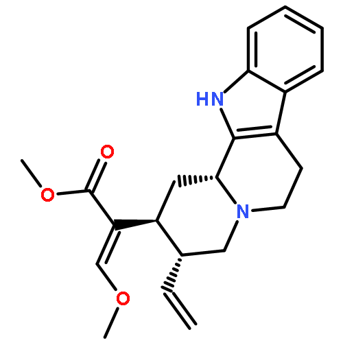 methyl (3beta,16E)-16-(methoxymethylidene)coryn-18-en-17-oate