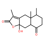 (4aS,5R,8aR,9aS)-9a-hydroxy-3,4a,5-trimethyl-4a,6,7,8a,9,9a-hexahydronaphtho[2,3-b]furan-2,8(4H,5H)-dione