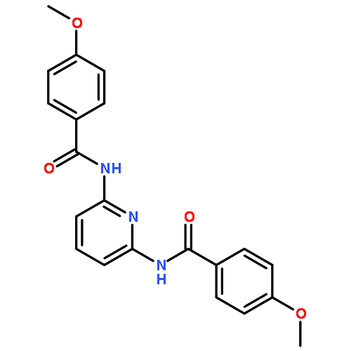 Benzamide, N,N'-2,6-pyridinediylbis[4-methoxy-