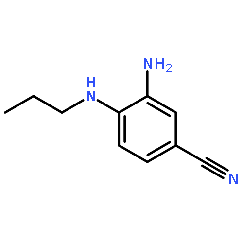 3-AMINO-4-(PROPYLAMINO)BENZONITRILE 