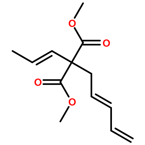 Propanedioic acid, (2E)-2,4-pentadienyl-2-propenyl-, dimethyl ester