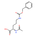 L-Ornithine, N2-acetyl-N5-[(phenylmethoxy)carbonyl]-