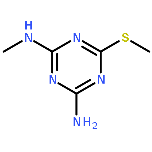 1,3,5-Triazine-2,4-diamine,N2-methyl-6-(methylthio)-