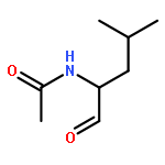 Acetamide, N-[(1S)-1-formyl-3-methylbutyl]-