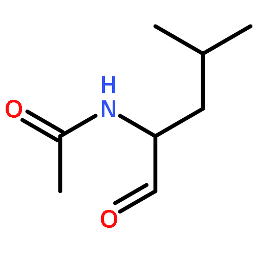 Acetamide, N-[(1S)-1-formyl-3-methylbutyl]-