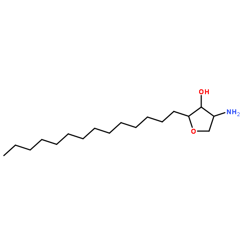 3-Furanol, 4-aminotetrahydro-2-tetradecyl-, (2S,3S,4S)-