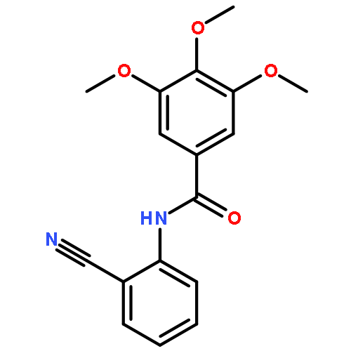 N-(2-cyanophenyl)-3,4,5-trimethoxybenzamide