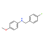 N-(4-Fluorobenzyl)-4-methoxyaniline