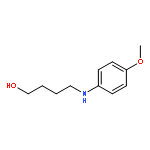 1-Butanol, 4-[(4-methoxyphenyl)amino]-