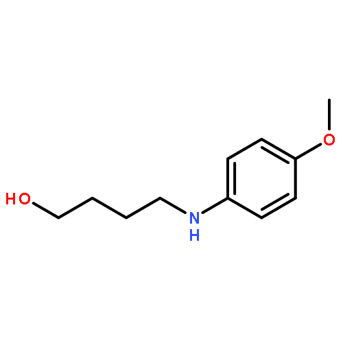 1-Butanol, 4-[(4-methoxyphenyl)amino]-