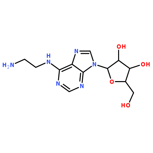 2-[6-(2-aminoethylamino)purin-9-yl]-5-(hydroxymethyl)oxolane-3,4-diol