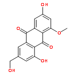 1,6-dihydroxy-3-(hydroxymethyl)-8-methoxyanthracene-9,10-dione