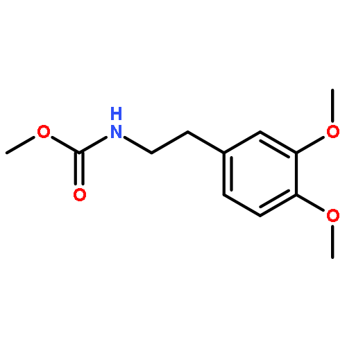 Carbamic acid, [2-(3,4-dimethoxyphenyl)ethyl]-, methyl ester