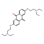 2,6-BIS[2-(DIETHYLAMINO)ETHOXY]ANTHRACENE-9,10-DIONE 