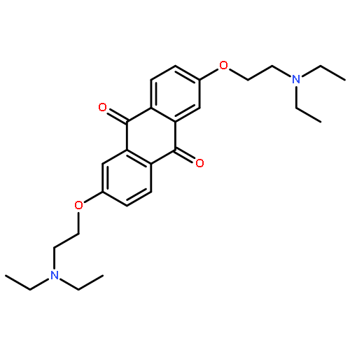 2,6-BIS[2-(DIETHYLAMINO)ETHOXY]ANTHRACENE-9,10-DIONE 