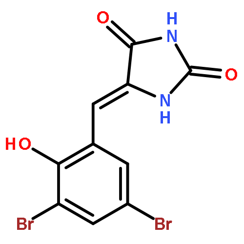 2,4-Imidazolidinedione, 5-[(3,5-dibromo-2-hydroxyphenyl)methylene]-