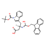 (3S)-3-{[(9H-FLUOREN-9-YLMETHOXY)CARBONYL]AMINO}-4-(1-{[(2-METHYL<WBR />-2-PROPANYL)OXY]CARBONYL}-1H-INDOL-3-YL)BUTANOIC ACID 