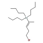 Stannane, [(1E)-4-bromo-1-methyl-1-butenyl]tributyl-