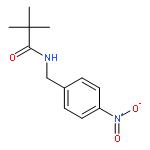 Propanamide, 2,2-dimethyl-N-[(4-nitrophenyl)methyl]-