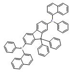 N2,N7-Di-1-naphthalenyl-N2,N7,9,9-tetraphenyl-9H-fluorene-2,7-diamine