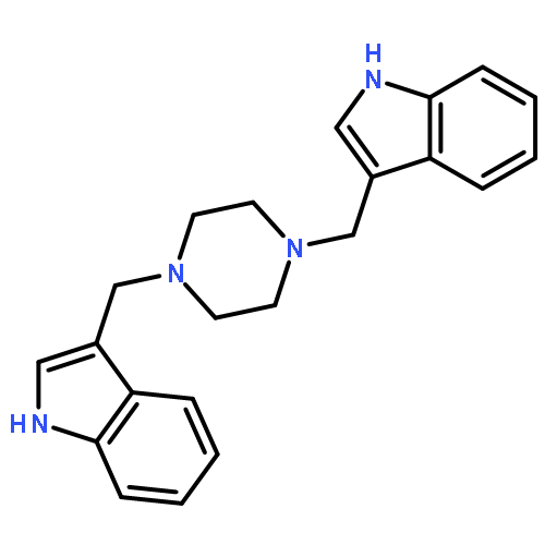 3-((4-(1H-INDOL-3-YLMETHYL)-1-PIPERAZINYL)METHYL)-1H-INDOLE