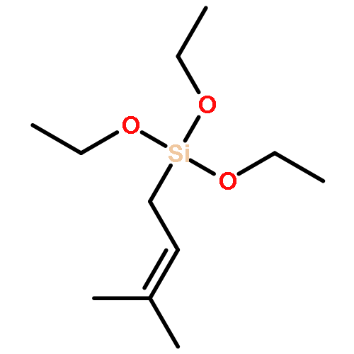 TRIETHOXY(3-METHYLBUT-2-ENYL)SILANE 