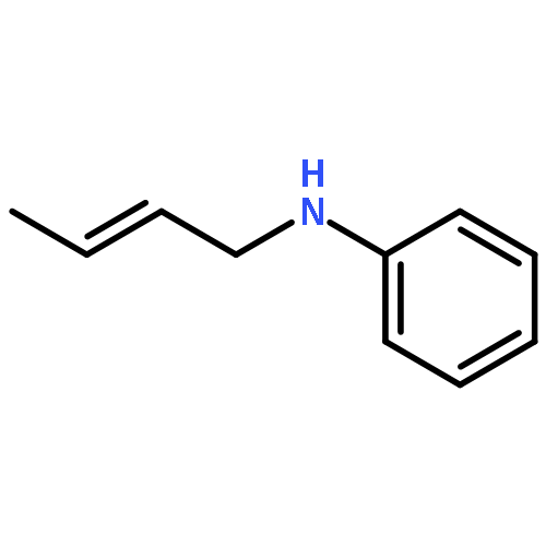 Benzenamine, N-(2E)-2-butenyl-