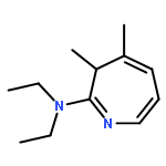 3H-Azepin-2-amine, N,N-diethyl-3,4-dimethyl-