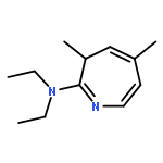 3H-Azepin-2-amine, N,N-diethyl-3,5-dimethyl-