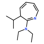 3H-Azepin-2-amine, N,N-diethyl-3-(1-methylethyl)-